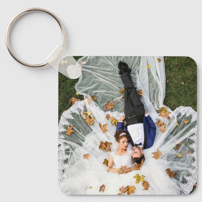 Chaveiro Foto Personalizada De Dois Lados (Frente)