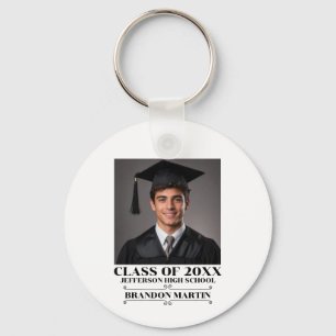Chaveiro Foto Personalizada de Formatura Graduado de 2026 O