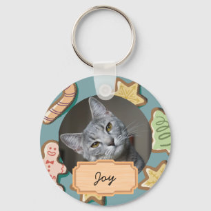 Chaveiro Foto personalizada de natais vintages