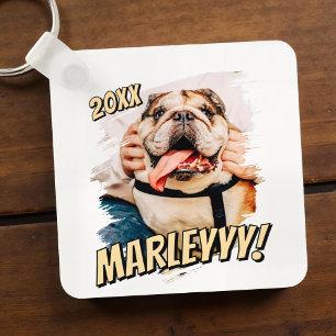 Chaveiro Foto personalizada de Pet personalizada do Modern