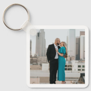 Chaveiro Foto Personalizada de Recém-Casados