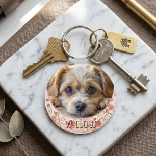 Chaveiro Foto personalizada do animal de estimação presente