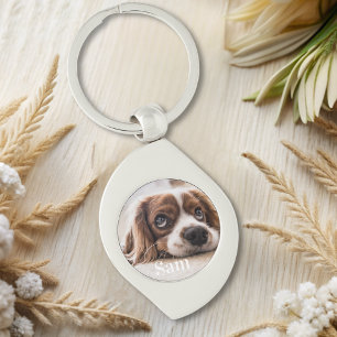 Chaveiro Foto personalizada do animal de estimação presente
