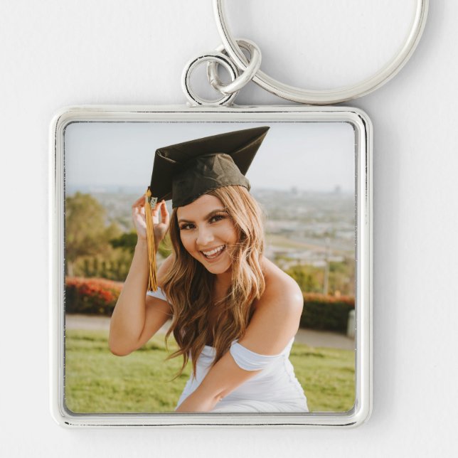 Chaveiro Foto personalizada do Formando (Frente)