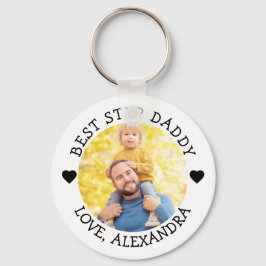 Chaveiro Foto personalizada do Pai da melhor etapa