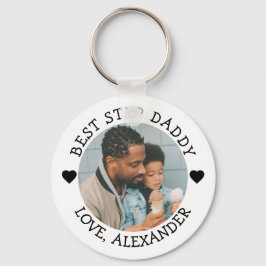 Chaveiro Foto personalizada do Pai da melhor etapa