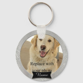Chaveiro Foto Personalizada Do Pet Memorial