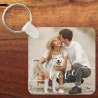 Foto personalizada do script elegante "Love"