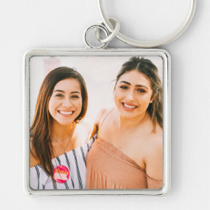 Chaveiro Foto Personalizada dos Melhores Amigos