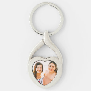 Chaveiro Foto personalizada dos melhores amigos