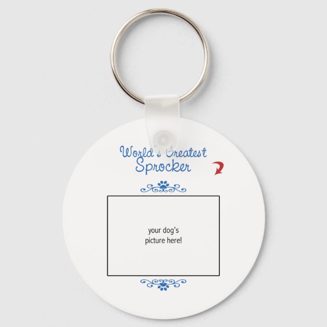 Chaveiro Foto personalizada! Maior Procker do Mundo (Frente)