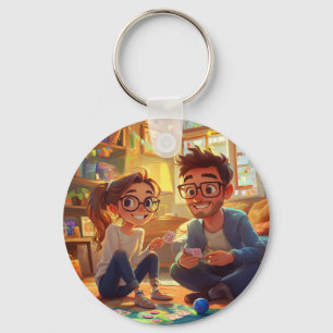 Chaveiro Foto personalizada minimalista personalizada por c