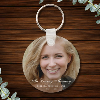 Chaveiro Foto personalizada morte do funeral Memorial Perso