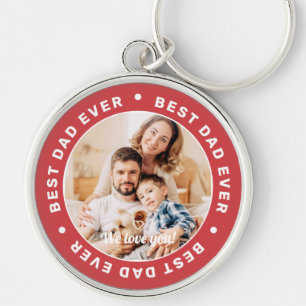 Chaveiro Foto Personalizada Simples e Moderna do Melhor Pai