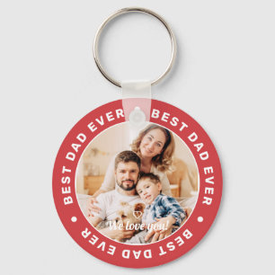 Chaveiro Foto Personalizada Simples e Moderna do Melhor Pai