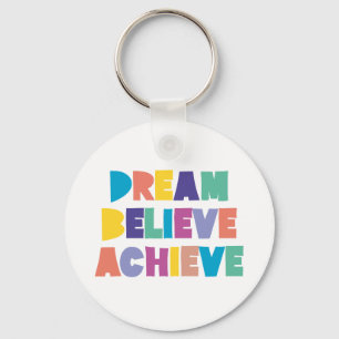 Chaveiro Foto Personalizada Sonho Acredite Alcance