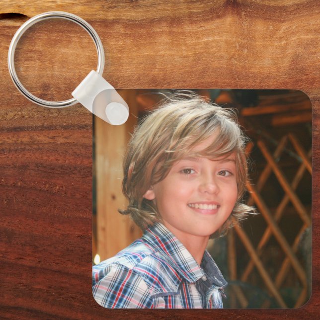 CHAVEIRO FOTO PERSONALIZADO PARA GRANDMA (Frente)