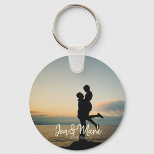 Chaveiro Foto roubada. Tipografia de nome e ano.