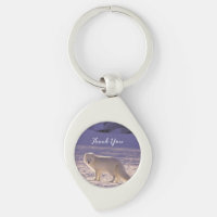 Fotografia de inverno com Raposa Árctica Branca Cu