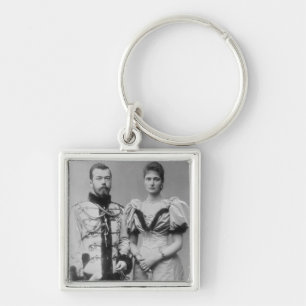 Chaveiro Fotografia do retrato do Tsar Nicholas II