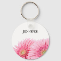 Fotografia Elegante de Gerbera Daisies Rosa