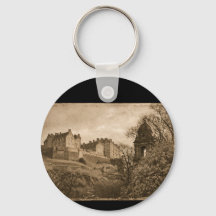 Fotografia Sepia do Castelo de Edimburgo