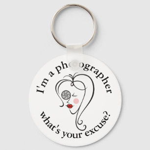 Chaveiro Fotógrafo feminino