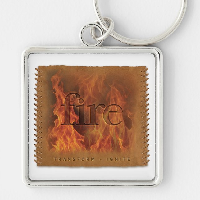 Chaveiro FOUR ELEMENTS - Fire - Keychain (Frente)