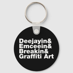 Chaveiro Four Elements of Hip Hop