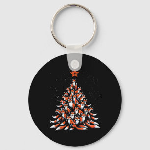 Chaveiro Fox Christmas Tree Fox Xmas Tree Women & Boys