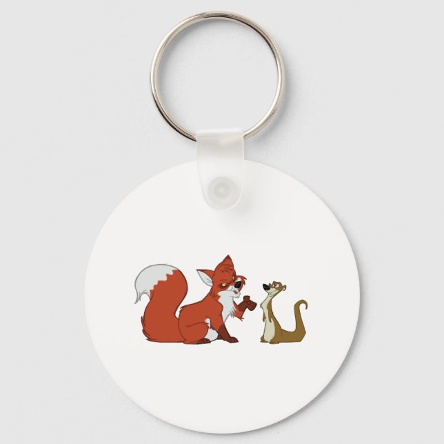 Chaveiro Fox e Weasel Talk (Frente)