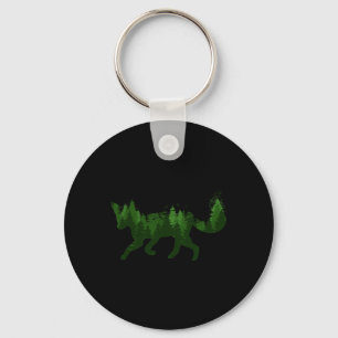 Chaveiro Fox Nature Forest Camping Hunter Caminhante Ao Ext