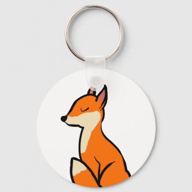 Chaveiro Fox personalizável (Frente)