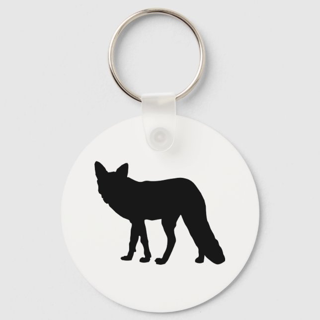 Chaveiro Fox Silhouette (Frente)