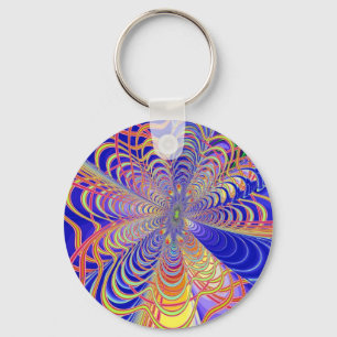 Chaveiro Fractal 061012d abstrato