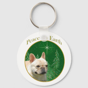 Chaveiro França Buldogue Peace