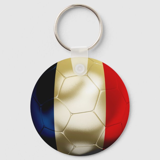 Chaveiro França Mundo (Frente)