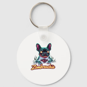 Chaveiro Francês Buldogue Frenchie Zombie Dog Halloween Ess