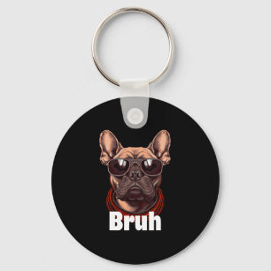 Chaveiro Francês Bulldog Diversão Frenchie Dog Lover