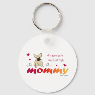 Chaveiro FrancêsBulldogFawnMamã