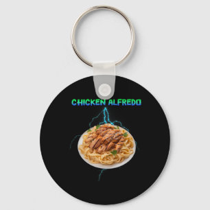 Chaveiro Frango Alfredo Meme Bootleg Rap Estilo 90s Vintage