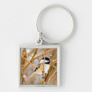 Chaveiro Frango de Capa Preta - Fotografia Original