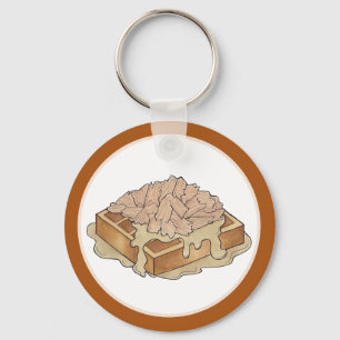 Chaveiro Frango e Waffles, Comida Neerlandesa Amish