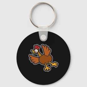 Chaveiro frango engraçado