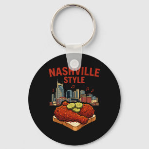 Chaveiro Frango Frito Apimentado Estilo Nashville E Music C