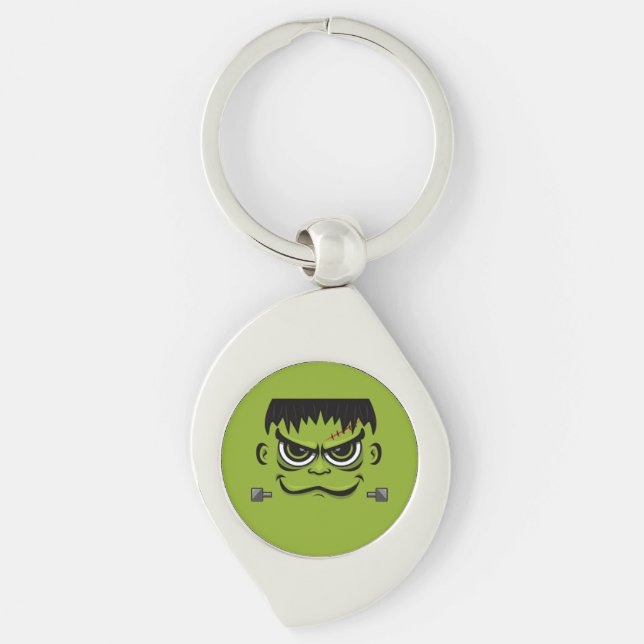 Chaveiro Frankenstein Halloween Face (Frente)