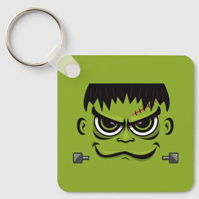 Chaveiro Frankenstein Halloween Face (Frente)