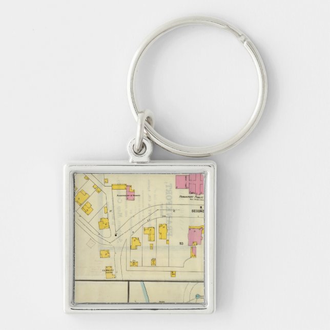 Chaveiro Frankfort, Kentucky 17 (Frente)