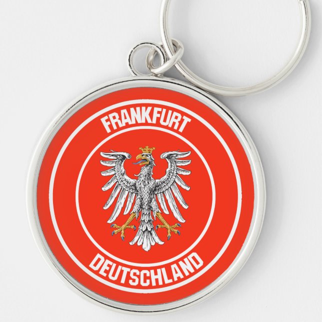 Chaveiro Frankfurt Round Emblem (Frente)