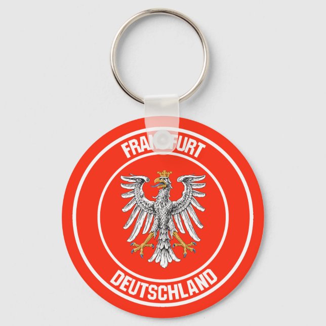 Chaveiro Frankfurt Round Emblem (Frente)